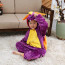 Kids Purple Dinosaur Costume - Onesie Jumpsuit Purple Dinosaur Cosplay