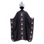 Ghost Papa Emeritus Costume - Black Robe Headdress Papa Emeritus Cosplay