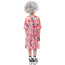 Kids Grandma Costume - Dress Set Grandma Cosplay
