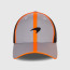 McLaren Cap Hat - Orange Stripe White Logo Hat McLaren Costume Cosplay Prop