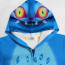 Kids K-Pop Demon Hunters Derpy Tiger Costume - Blue Hoodie Derpy Tiger Cosplay