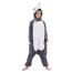 Kids Grey Husky Costume - Onesie Jumpsuit Grey Husky Cosplay