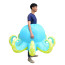 Blue Octopus Inflatable Costume