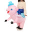 Riding Pig Inflatable Costume