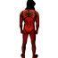 Marvel Blood Spider Jeffrey Calvert Costume - Red Black Bodysuit Mask Blood Spider Cosplay