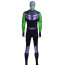 Young Avengers Hulkling Theodore Rufus Altman Costume - Black Green Bodysuit Hulkling Cosplay