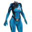 Marvel Rivals Fantastic Four Invisible Woman Costume - Blue Bodysuit Invisible Woman Cosplay