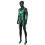 Spider-Man Stealth Suit Costume - Big Time Neon Green Black Bodysuit Stealth Suit Cosplay