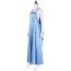 Star Wars Padme Amidala Costume - Long Blue Dress Padme Amidala Cosplay