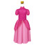 Princess Peach Costume - Girls Pink Nintendo Super Mario Brothers Princess Peach Cosplay