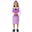 Kids Stewardess Costume - Pink Vest Set Stewardess Cosplay
