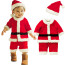 Todder and Kids Santa Claus Costume