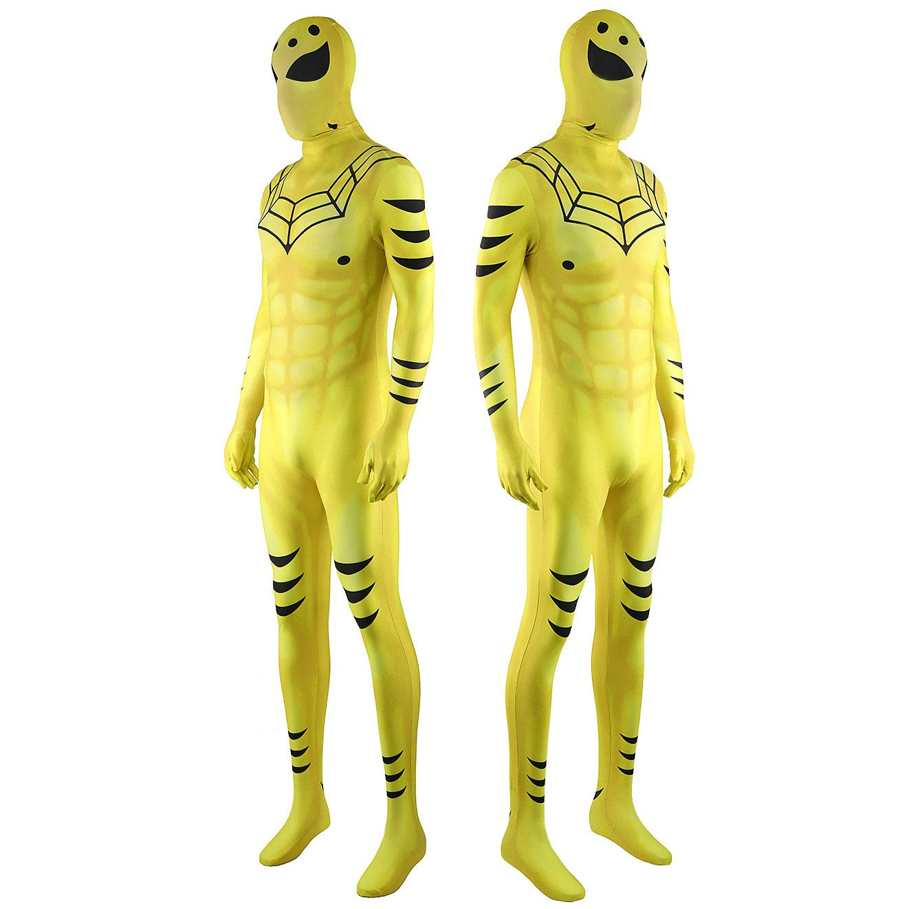 Spider-Man Yellow Spider-Man Costume - Bodysuit Yellow Spider-Man Cosplay