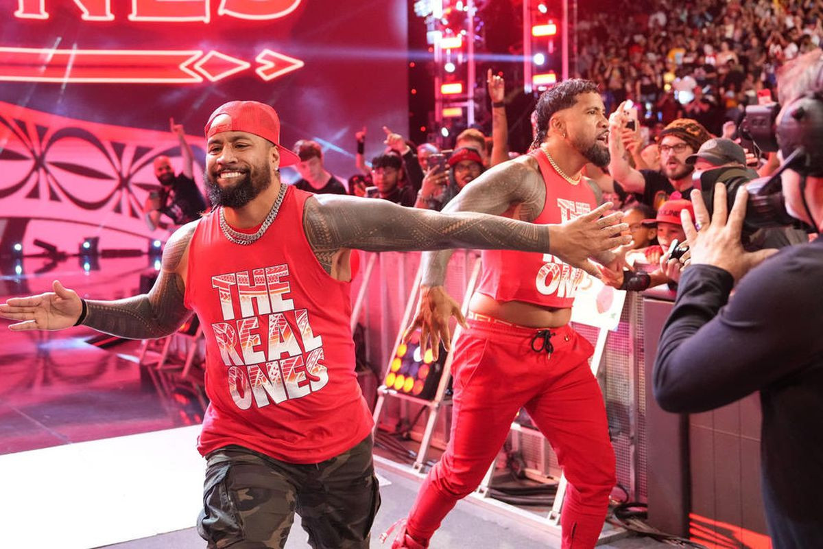 WWE Usos The Real Ones Costume - Red Shirt Real Ones Usos Cosplay