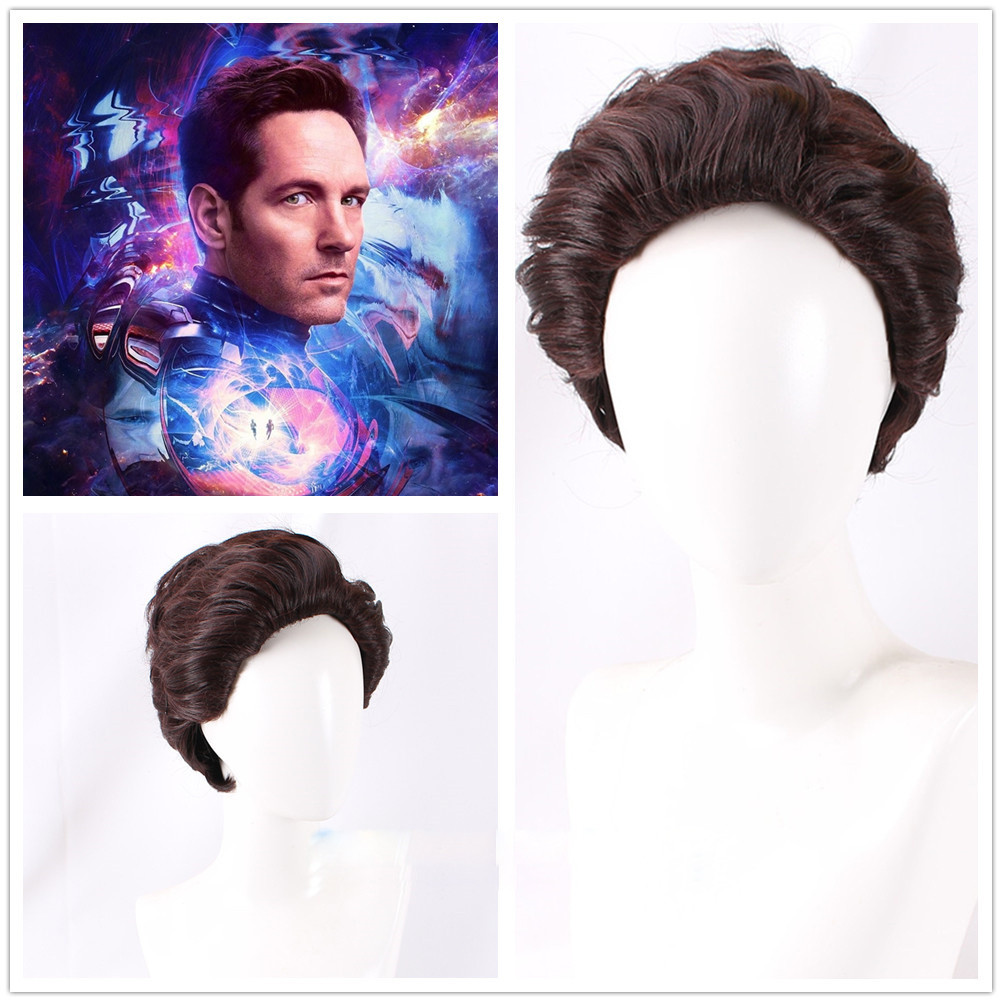 Ant Man And The Wasp Quantumania Ant Man Scott Lang Wig - Scott Lang Ant Man Costume Wig Prop