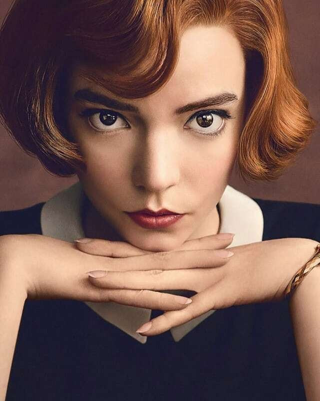 Queen's Gambit Beth Harmon Wig - Short Wavy Wig Beth Harmon Cosplay Costume