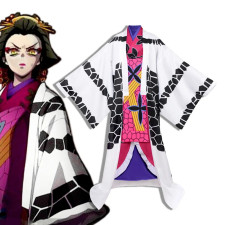 Demon Slayer Daki Costume - Flower Kimono Daki Cosplay