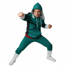 My Hero Academia Deku Costume - Green Hoodie Deku Cosplay