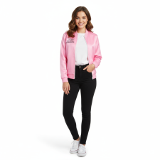 Grease Pink Ladies Costume - Pink Jacket Pink Ladies Cosplay