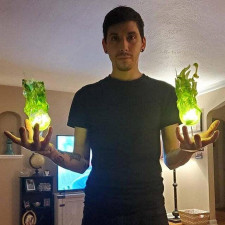 Floating Fireball Prop - Floating Fireball Cosplay Costume Prop