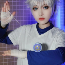 Hunter × Hunter Killua Zoldyck Yoyo - Killua Zoldyck Cosplay Costume Yoyo Prop