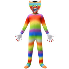Huggy Rainbow Form Poppy Playtime Cosplay Costume