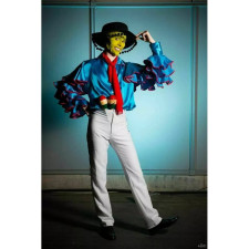 The Mask Jim Carrey Costume - Cuban Pete Shirt Set Jim Carrey Cosplay