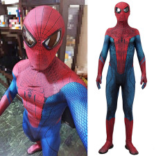 The Amazing Spider-Man Spiderman Costume - Fullsuit Clear Eyes Spiderman Cosplay
