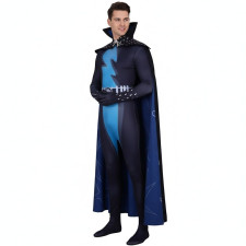 Megamind Deluxe Costume - Bodysuit Cape Megamind Cosplay
