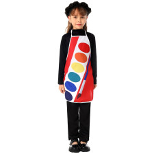 Kids Painter Costume - Watercolor Palette Cosplay