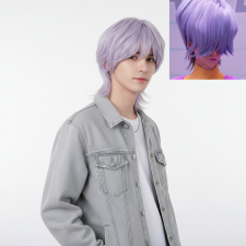 K-Pop Demon Hunters Saja Boys Mystery Wig - Saja Boys Mystery Costume Wig Prop