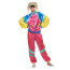 70's Era Retro Costume - Pink Tracksuit 70's 80's Cosplay