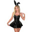Arianna Grande Costume - Black Latex Sexy Bunny Girl Dangerous Woman Arianna Grande Cosplay