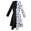 Cruella De Vil Costume - Black White Dress Cruella Cosplay