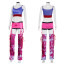 2 Fast 2 Furious Devon Aoki Costume - Top Shirt Pants Set Devon Aoki Cosplay