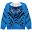 Kids K-Pop Demon Hunters Derpy Tiger Costume - Blue Hoodie Derpy Tiger Cosplay