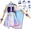 Hololive Hoshimachi Suisei Costume - White Purple Dress Full Set Hoshimachi Suisei Cosplay