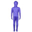 IF Movie Blue Costume - Bodysuit Mask Blue Cosplay