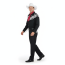 Barbie Movie 2023 Ken Costume - Cowboy Black And White with Hat Ken Cosplay
