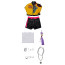KPop Demon Hunters Rumi Deluxe Costume - Yellow Jacket Shirt Pants Full Set Kpop Rumi Cosplay