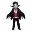 Kids Lego Vampire Deluxe Costume - Bodysuit Mask Full Set Lego Vampire Cosplay