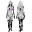Edge of Spider-Verse Spider-Gwen Anti-Gwenom Costume - Hood Bodysuit Spider-Gwen Anti-Gwenom Cosplay