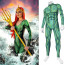Aquaman Mera Costume - Green Bodysuit Mera Cosplay