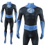 Fantastic Four Mr. Fantastic Costume - Blue Black Bodysuit Mr. Fantastic Cosplay