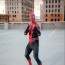 Spider-Man: New Lifetimes Peter Parker Costume - Red Black Bodysuit Peter Parker Cosplay