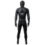 Spider-Man 3 Spider-Man Tobey Maguire Costume - Webbed Black Bodysuit Mask Set Spider Man Cosplay