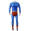 Suicide Squad: Kill the Justice League Superman Costume - Bodysuit Cape Set Superman Cosplay