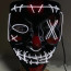 The Purge LED Costume Cosplay Party Mask