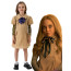 Kids M3GAN Megan Costume - Brown Dress Megan Cosplay