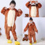 Kids Monkey Costume - Onesie Jumpsuit Monkey Cosplay